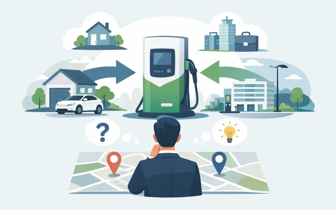 How to Choose EV Charger Location