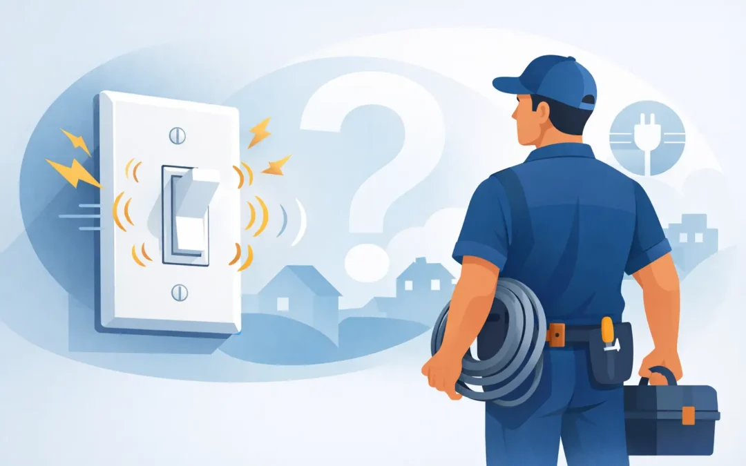 Why Switches Buzz and When to Call an Electrician