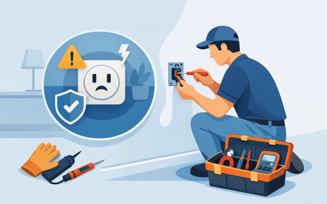 How to Repair Dead Outlets Without Taking Risks