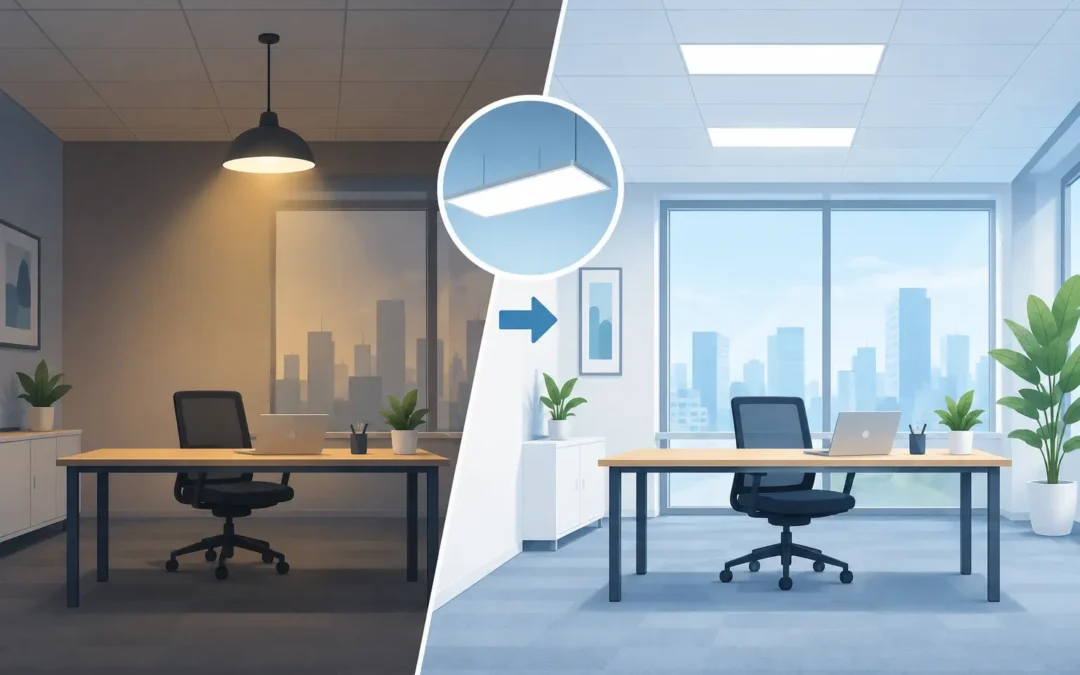 Office Lighting Upgrade Guide for Better Workspaces