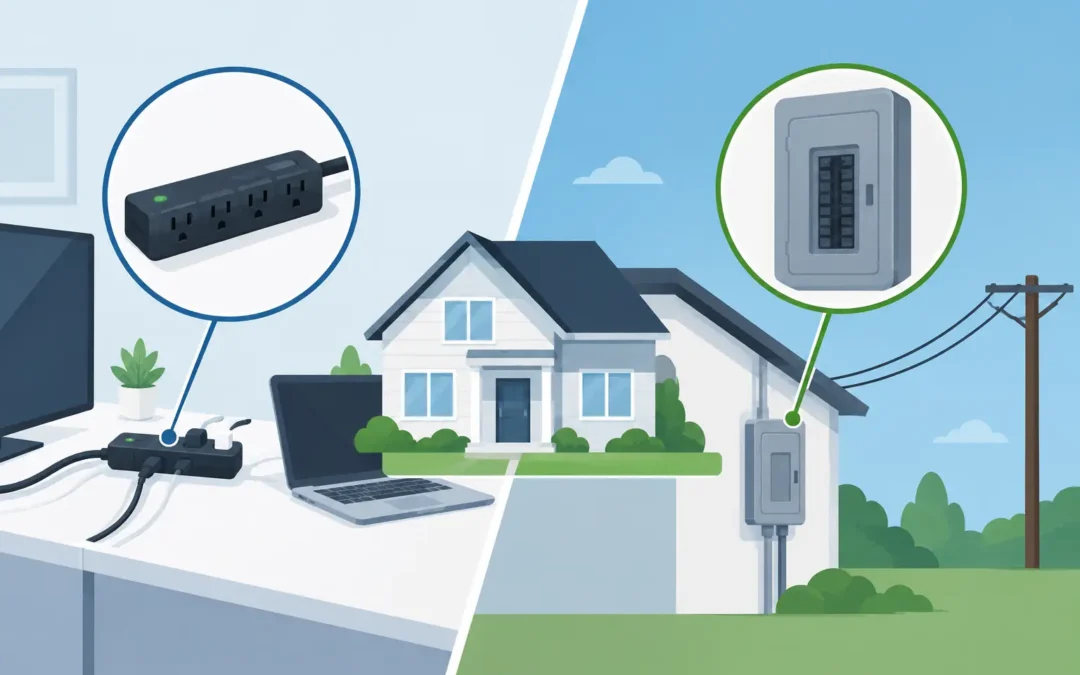 Surge Protector vs Whole House Protection