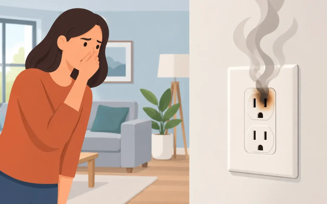 What Causes a Burning Outlet Smell in Your Home?